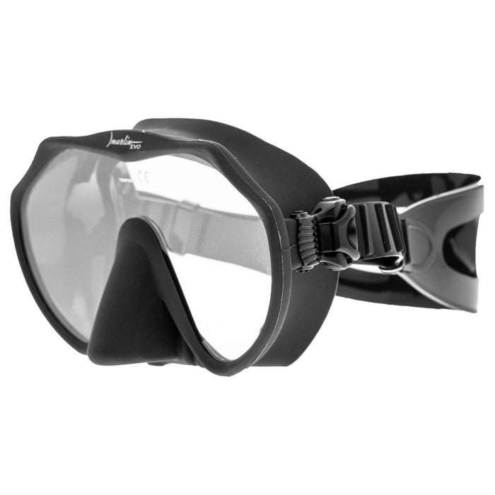 Schnorchelmaske Rahmenslos Evo Schwarz Marlin 117439