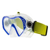 Schnorchelmaske Look Kinder Blau-Klar Marlin 117442