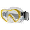 Schnorchelmaske Look Kinder Gelb-Klar Marlin 117444