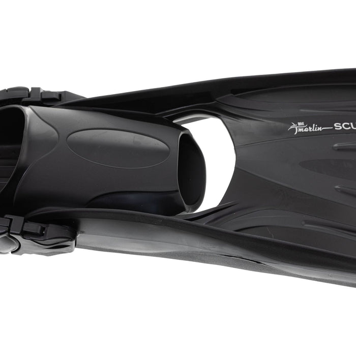 Tauchflossen Scuba Ebs Schwarz Größe L-44,5-49 Marlin 117446
