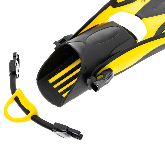 Tauchflossen Scuba Ebs Gelb Größe S-35,5-40 Marlin 117451