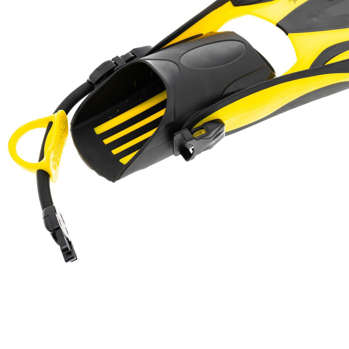 Tauchflossen Scuba Ebs Gelb Größe S-35,5-40 Marlin 117451