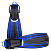 Tauchflossen Scuba Ebs Blau Größe L-44,5-49 Marlin 117452