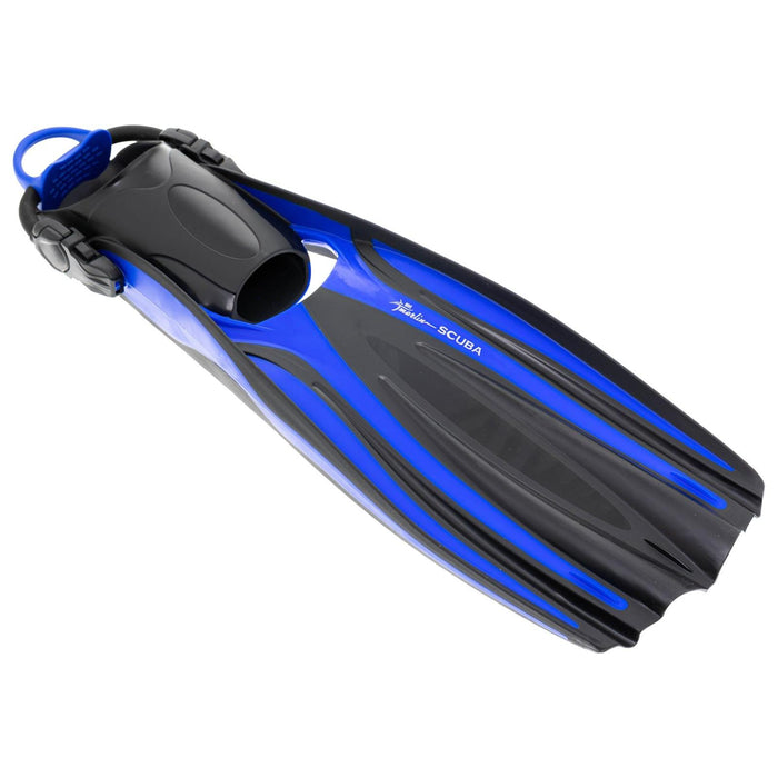 Tauchflossen Scuba Ebs Blau Größe L-44,5-49 Marlin 117452