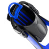 Tauchflossen Scuba Ebs Blau Größe S-35,5-40 Marlin 117454