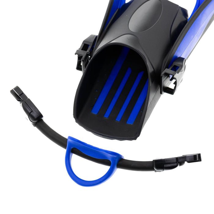Tauchflossen Scuba Ebs Blau Größe S-35,5-40 Marlin 117454