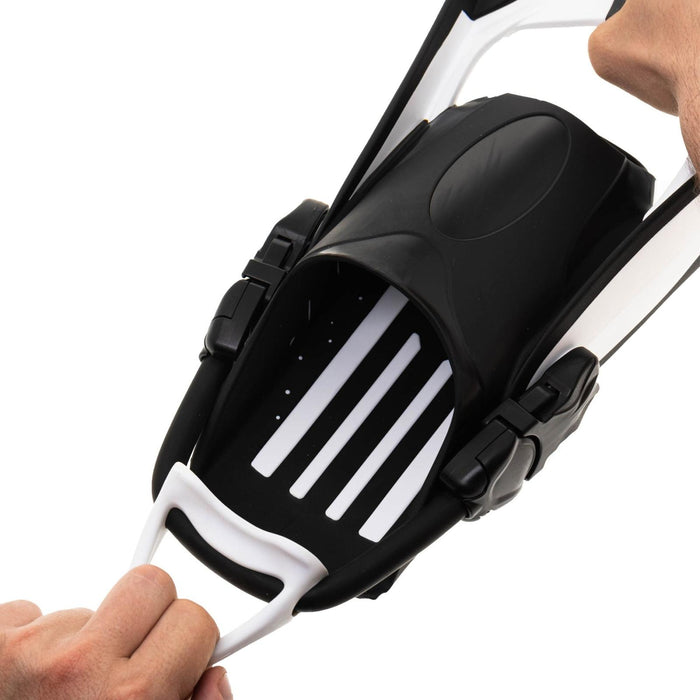 Tauchflossen Scuba Ebs Weiß Größe R-41-44 Marlin 117455