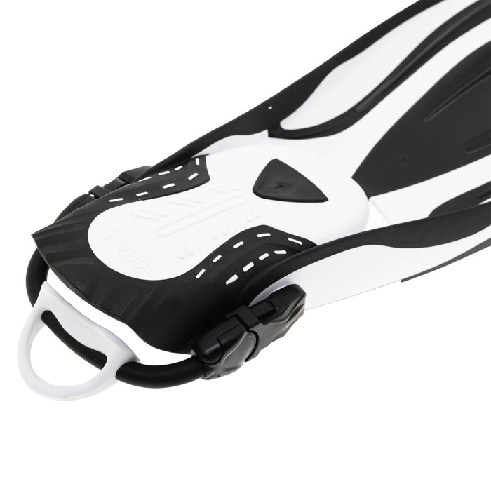 Tauchflossen Scuba Ebs Weiß Größe R-41-44 Marlin 117455