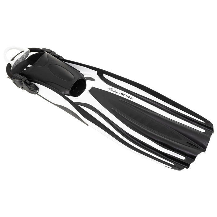 Tauchflossen Scuba Ebs Weiß Größe S-35,5-40 Marlin 117456