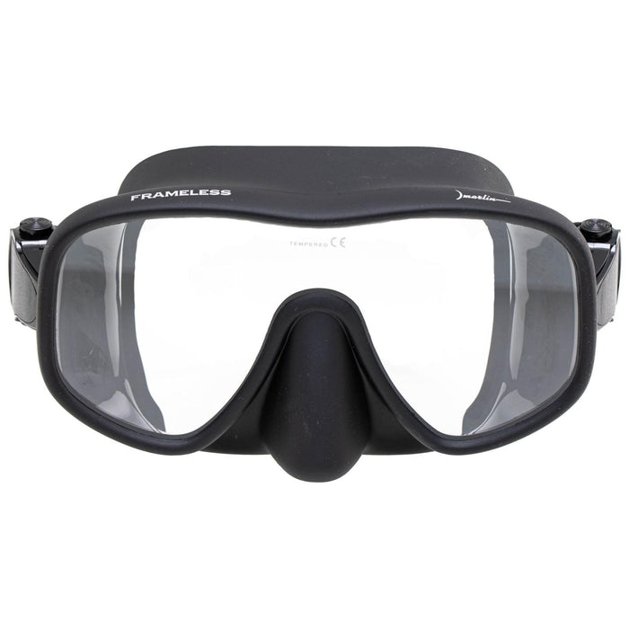 Spearfishing Maske Frameless Matt Schwarz Marlin 117472