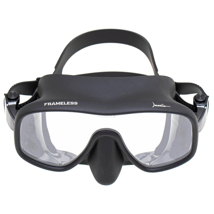 Spearfishing Maske Frameless Matt Schwarz Marlin 117472