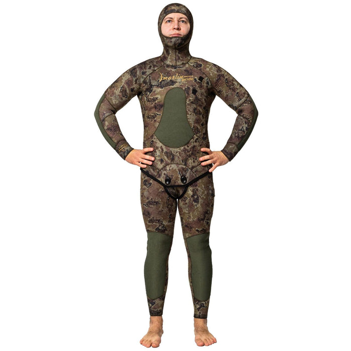 Schnorchelanzug Full Wetsuit Pride 9mm Grün-Camo Größe XXXL Marlin 117578