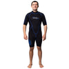 Shorty Neoprenanzug Malibu Herren 2.5mm Schwarz-Blau Größe M Marlin 117605
