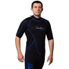 Shorty Neoprenanzug Malibu Herren 2.5mm Schwarz-Blau Größe M Marlin 117605