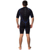 Shorty Neoprenanzug Malibu Herren 2.5mm Schwarz-Blau Größe XL Marlin 117607