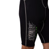 Shorty Neoprenanzug Malibu Herren 2.5mm Schwarz-Silber Größe S Marlin 117612