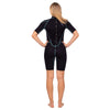 Shorty Neoprenanzug Malibu Damen 2.5mm Schwarz-Aqua Blau Größe M Marlin 117623