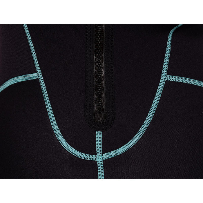 Shorty Neoprenanzug Malibu Damen 2.5mm Schwarz-Aqua Blau Größe M Marlin 117623