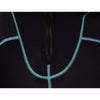 Shorty Neoprenanzug Malibu Damen 2.5mm Schwarz-Aqua Blau Größe M Marlin 117623