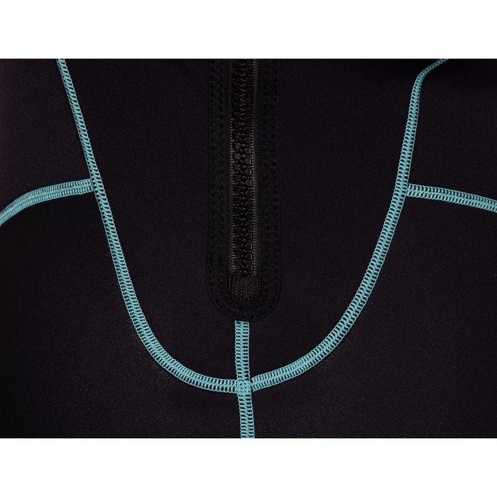 Shorty Neoprenanzug Malibu Damen 2.5mm Schwarz-Aqua Blau Größe XL Marlin 117626