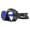 Spearfishing Maske Superba Schwarz Gelb-Spiegelbeschichtet Marlin 117848