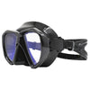 Spearfishing Maske Turbo Schwarz Gelb-Spiegelbeschichtet Marlin 117849