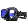 Spearfishing Maske Triton Schwarz Gelb-Spiegelbeschichtet Marlin 117851