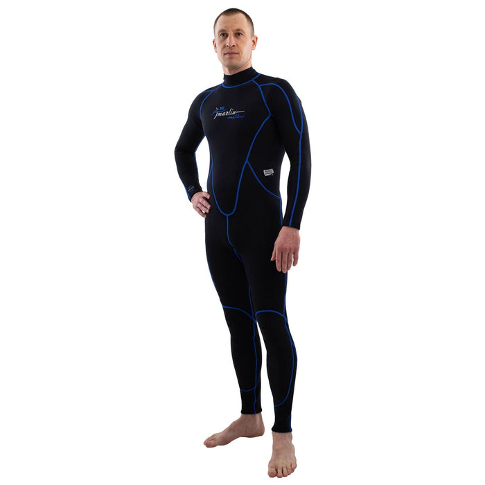 Schnorchelanzug Malibu Mann 2,5mm Schwarz-Blau Größe M Marlin 118314