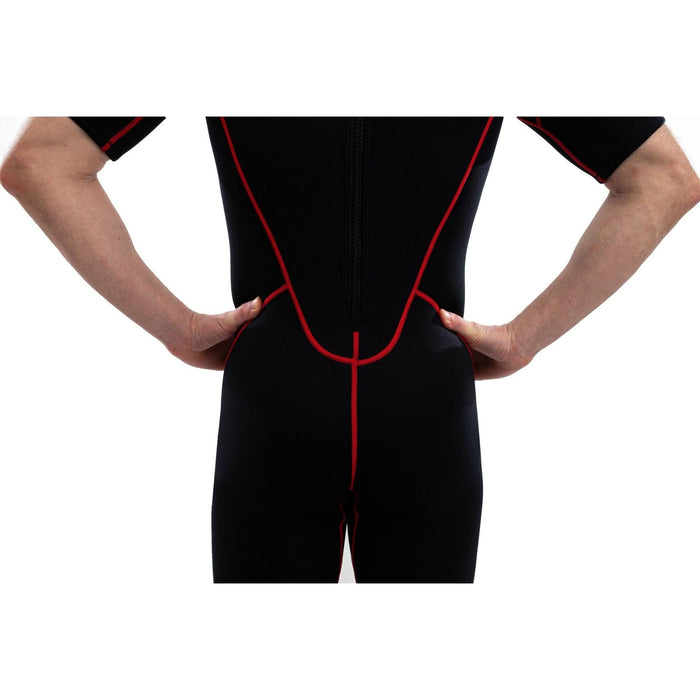 Shorty Neoprenanzug Malibu Herren 2.5mm Schwarz-Rot Größe M Marlin 118335