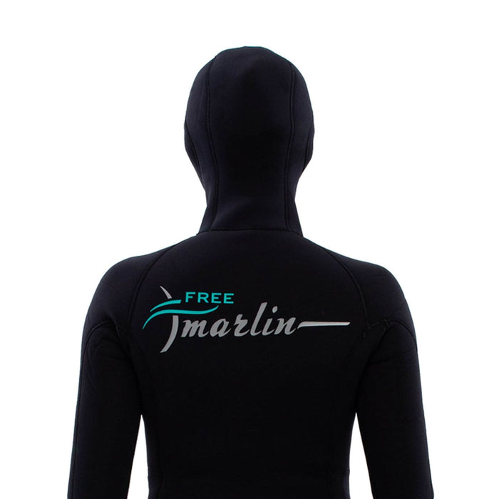 Freediving Vollanzug Freie Frau 5mm Schwarz Größe XS Marlin 118348