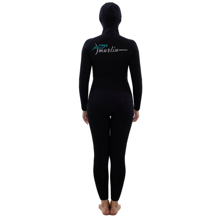Freediving Vollanzug Free Woman 5mm Schwarz Größe M Marlin 118350