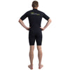 Shorty Wetsuit Costa Herren 2mm Schwarz Größe M Marlin 118453