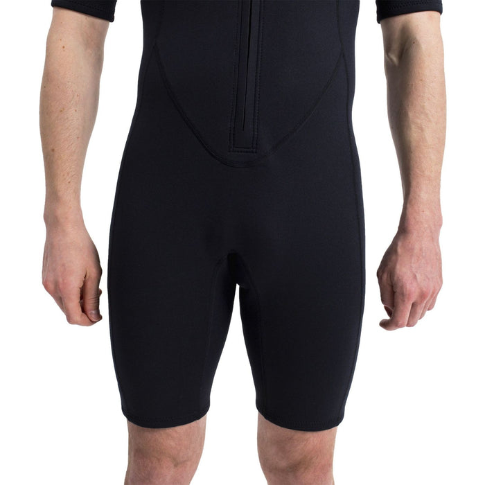 Shorty Wetsuit Costa Herren 2mm Schwarz Größe L Marlin 118454
