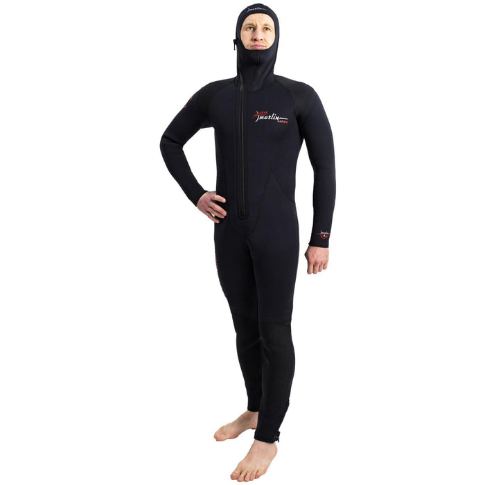 Tauchanzug mit Kapuze Safari Herren 5mm Schwarz Größe XXL Marlin 118467