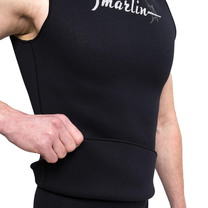 Neopren Weste Nylon 2mm Schwarz Größe XS Marlin 118475