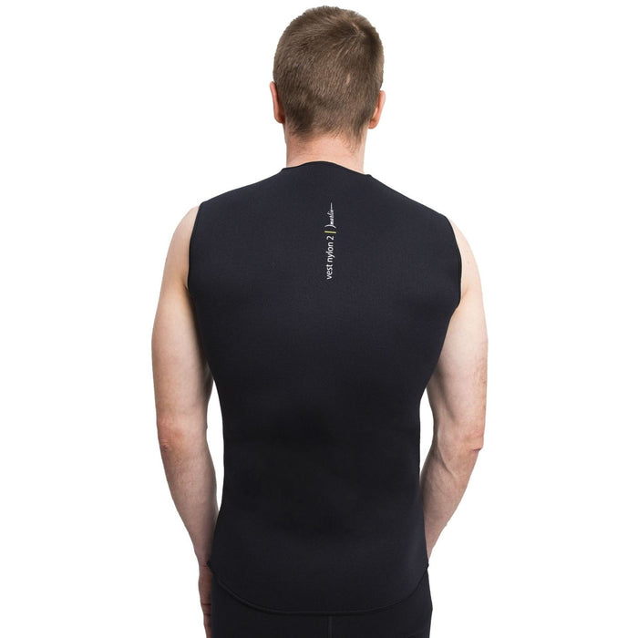 Neopren Weste Nylon 2mm Schwarz Größe XL Marlin 118479