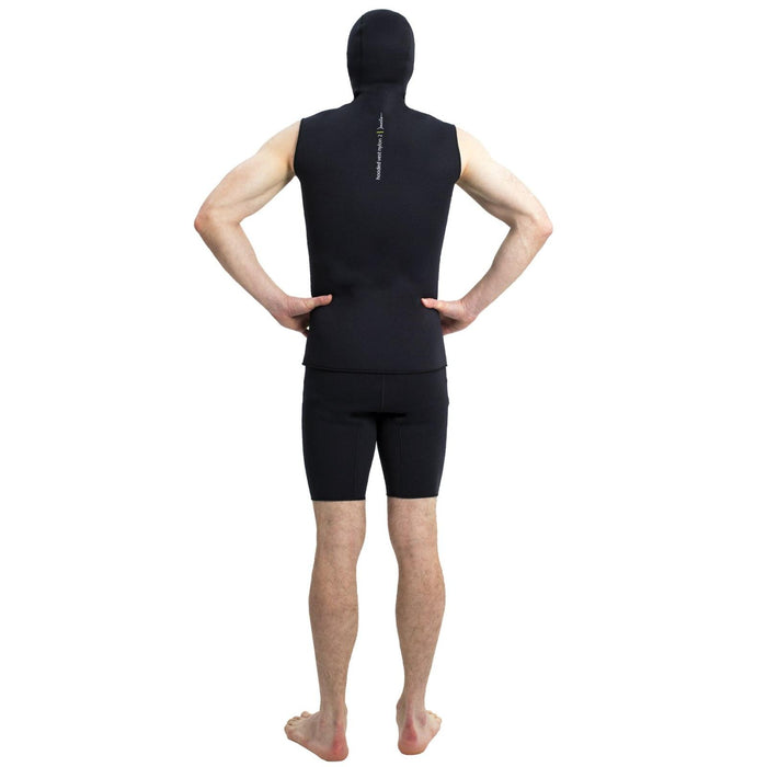 Neopren Kapuzenweste Nylon 2mm Schwarz Größe XXL Marlin 118494