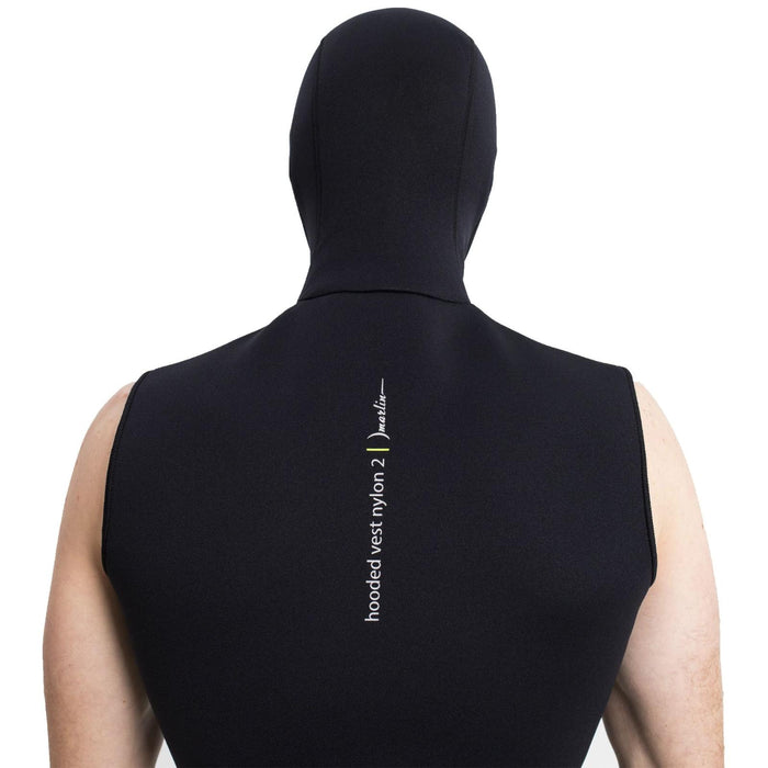Neopren Kapuzenweste Nylon 2mm Schwarz Größe XXL Marlin 118494