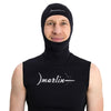 Neopren Kapuzenweste Nylon 2mm Schwarz Größe XXXL Marlin 118495