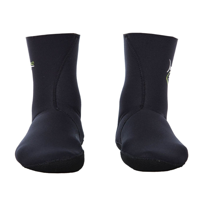 Anatomische Schnorchelsocken Nylon Eco 1.5mm Schwarz Größe S Marlin 118499