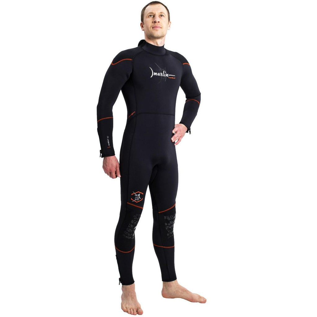 Tauchanzug Komplettanzug Revolut Herren 5mm Schwarz Größe L Marlin 118506