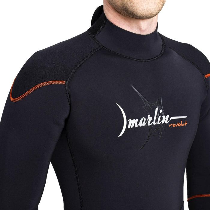 Tauchanzug Komplettanzug Revolut Herren 5mm Schwarz Größe XXXL Marlin 118509