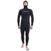 Freediving Vollanzug mit Kapuze Ultra Man 3mm Schwarz Größe XXXL Marlin 118531