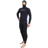 Freediving Komplettanzug mit Kapuze Ultra Herren 5mm Schwarz Größe S Marlin 118532