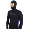 Freediving Komplettanzug mit Kapuze Ultra Herren 5mm Schwarz Größe S Marlin 118532