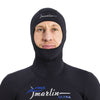 Freediving Komplettanzug mit Kapuze Ultra Herren 5mm Schwarz Größe M Marlin 118533