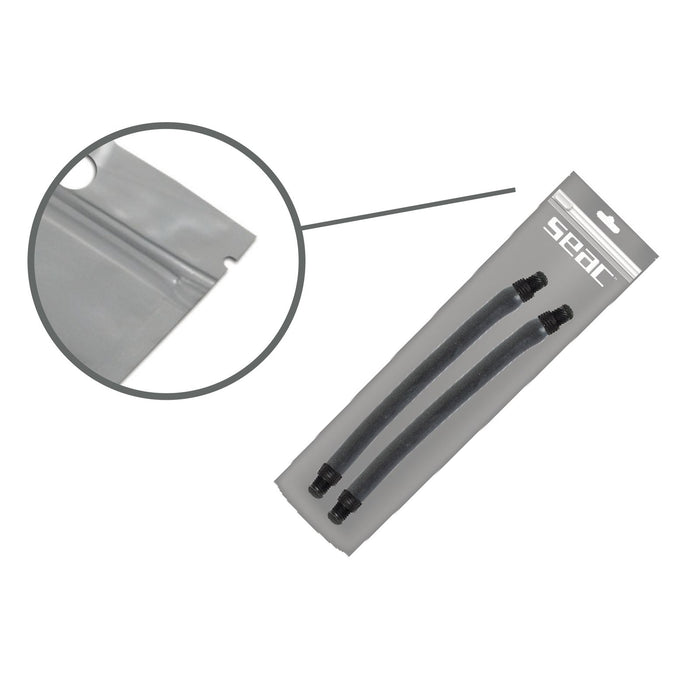 Paar Schlingen Tripower Dual Durchmesser 17,5mm Länge 30cm Seac 127-60-17,5X30