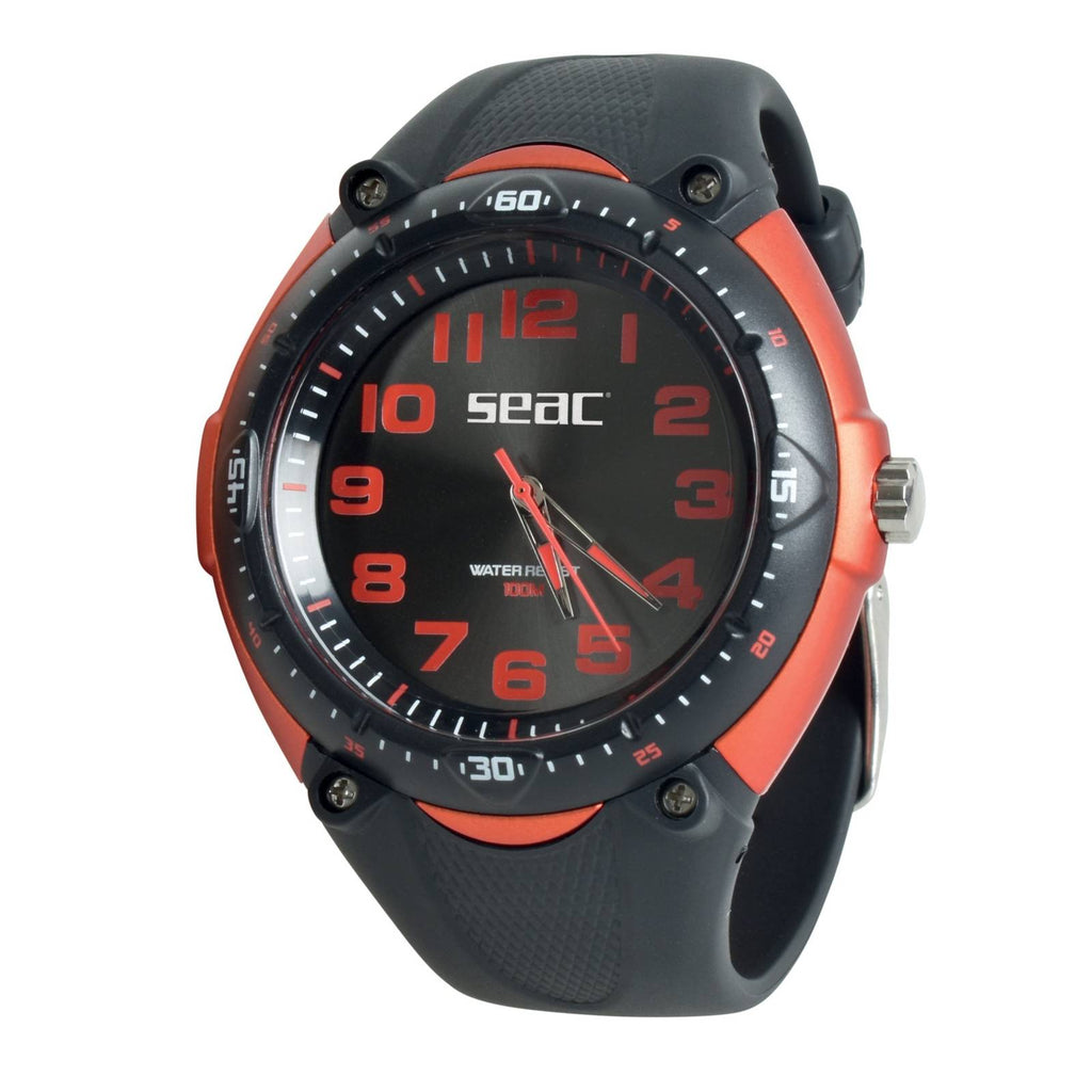 Sportuhr Mover Rot-Schwarz Seac 147-2RN