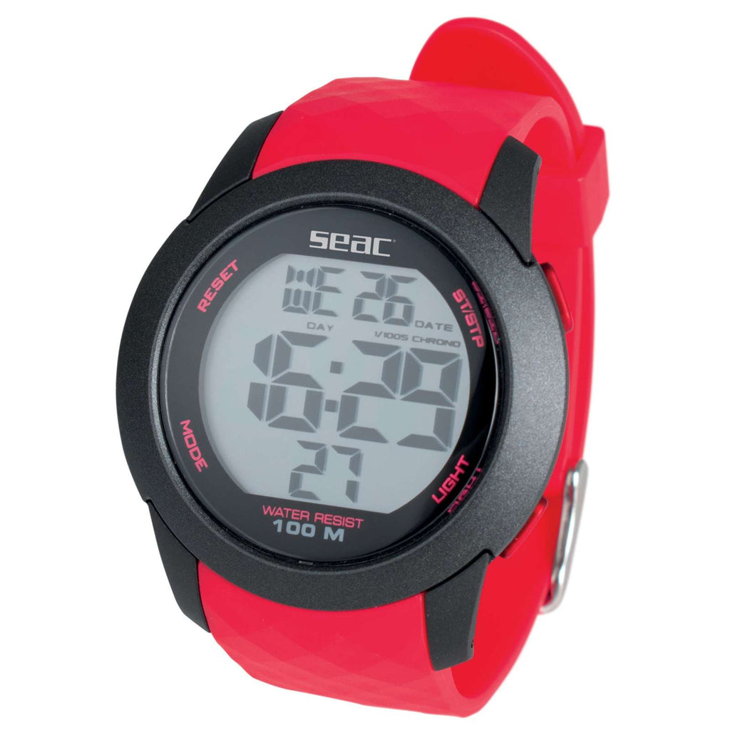 Sportuhr Chronos Rot Seac 147-4R