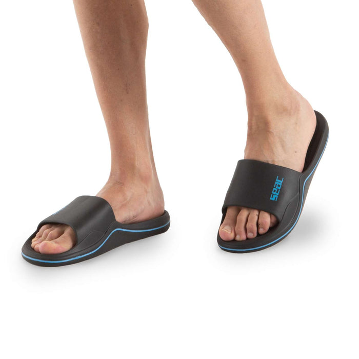 Hausschuhe Caya Schwarz-Blau Größe 44 Seac 150-16NA-44